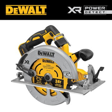 DEWALT XR Power Detect 20-volt Max 7-1/4-in Cordless Circular Saw
